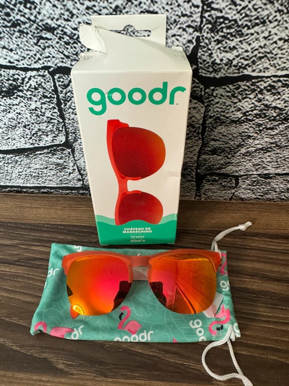 New Goodr Chateau De Maraschino Sunglasses